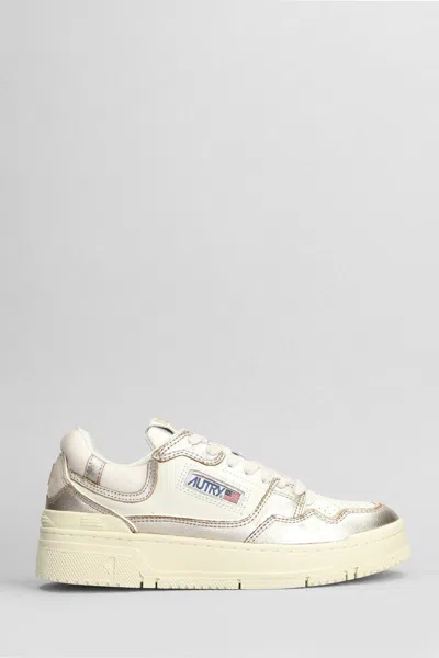 Autry Lace-up Low-cut Casual Shoes In White