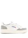 Autry Grey Medalist Sneakers In White / Grey