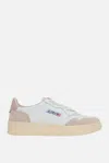 Autry Medalist Low Sneakers In White+powder