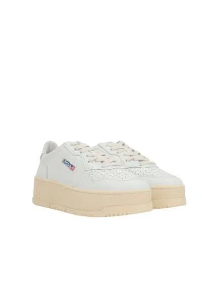 Autry Sneakers In White+white
