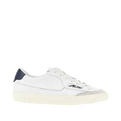 Autry Sneakers Windscape Low In Pelle In White
