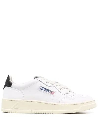 Autry Sneakers With Logo In White