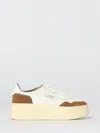 Autry Medalist Platform Sneakers In White