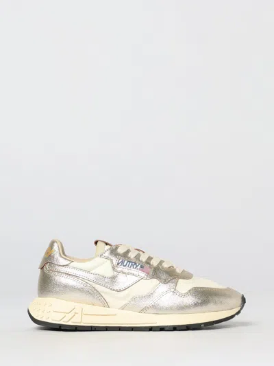 Autry Reelwind Sneakers In Gold