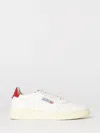 Autry Medalist Low Sneakers In Soft Leather With Cushioned Comfort In White