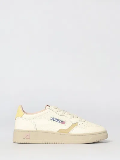 Autry Sneakers  Woman Color Yellow In White
