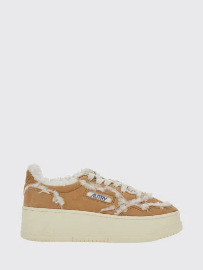 Autry Trainers Woman Colour Beige In Multi