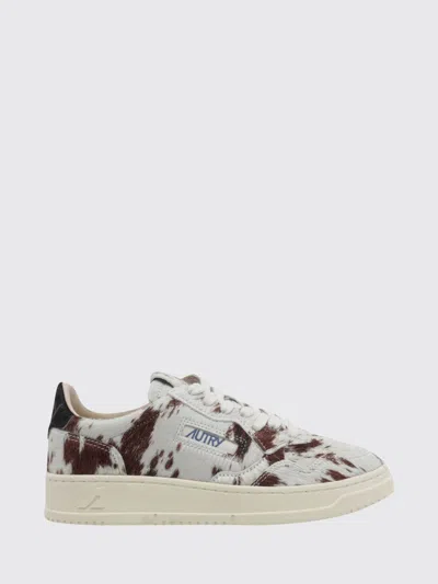 Autry Medalist Cow-print Sneakers In Multi