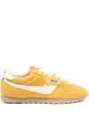 Autry 'windspin Low' Yellow Sneaker With Logo On The Side And On The Heel In Yellow