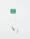 AUTRY SOCKS AUTRY MEN COLOR WHITE,F32491001