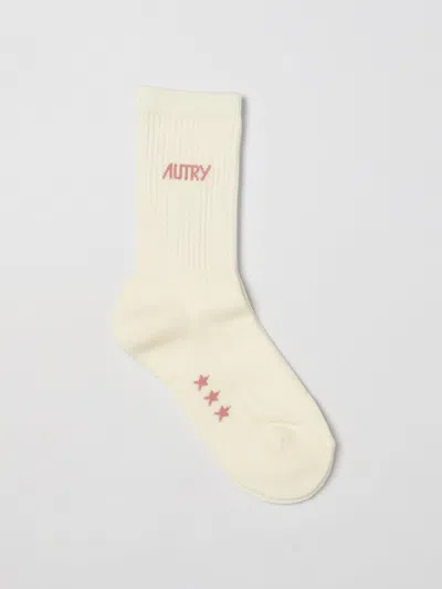 Autry Socks  Men Color Pink In Neutral