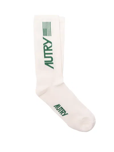 Autry Socks In White