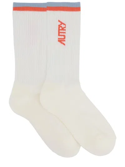 Autry Socks With Logo In Multi
