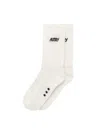 Autry Socks With Star Motif In Nude & Neutrals