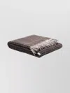 Autry Soft Checked Scarves Fringed Edges