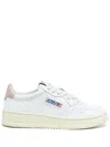 Autry Soft White Leather Medalist Sneakers In White