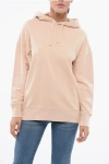 Autry Hooded Sweatshirt With Logo Embroidery And Elasticized Edges