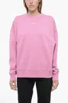 Autry Logo-print Cotton Sweatshirt In Pink