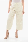 Autry Solid Color Nylon Pants With Adjustable Ankle