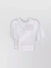 Autry Sport Crop Crew Neck T-shirt