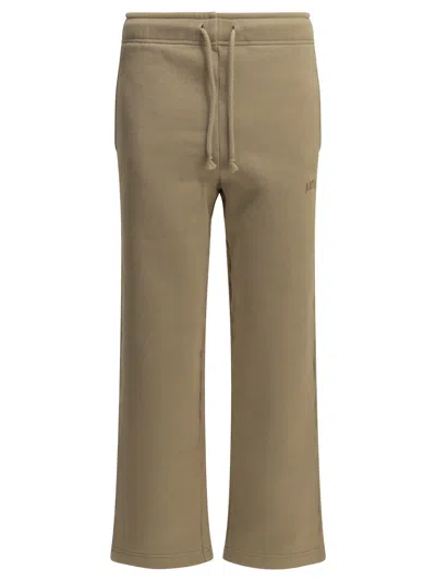 Autry Sports Pants With Logo In Brown