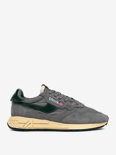 Autry Panelled Sports Trainers In Gray