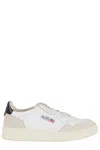 Autry Leather And Suede Medalist Low Sneakers In White