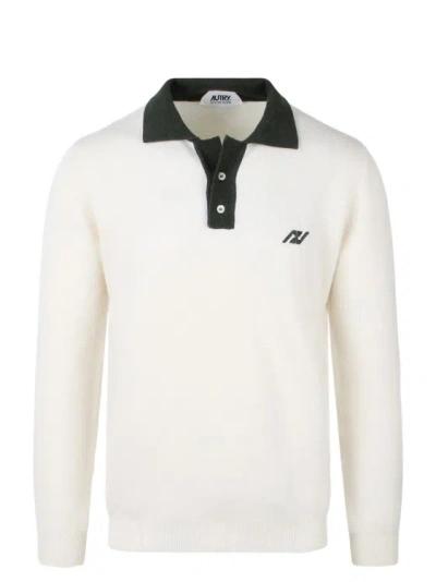 Autry Sporty Man Polo Shirt In White