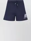 Autry Straight Shorts With Back Pocket And Elastic Waistband