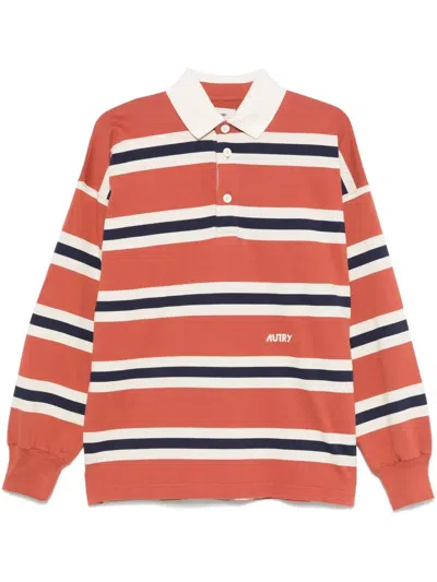 AUTRY STRIPED POLO SHIRT