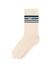 Autry Striped Socks In Neutral