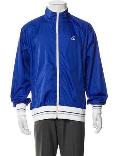 Pre-owned Autry Striped Windbreaker In Blue