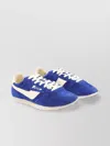 Autry Suede And Leather High Top Sneakers In Blue