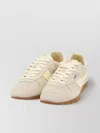 Autry 'windspin Low' Grey Sneaker With Logo On The Side And On The Heel