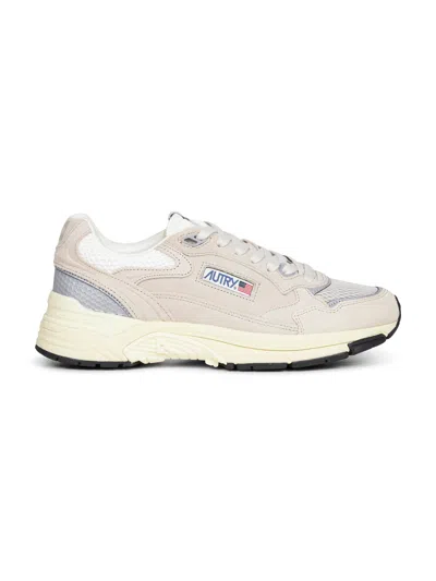 Autry Suede And Mesh Hyperway Sneakers