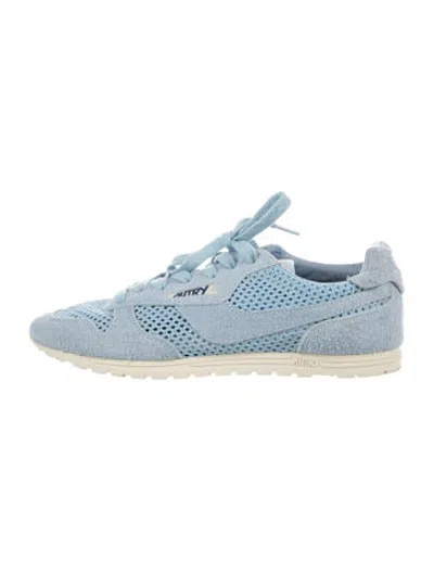 Pre-owned Autry Suede Athletic Sneakers In Blue