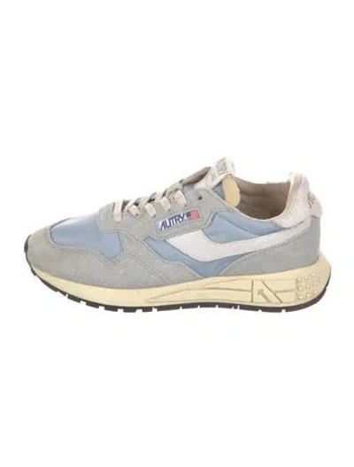 Pre-owned Autry Suede Athletic Sneakers In Multicolor