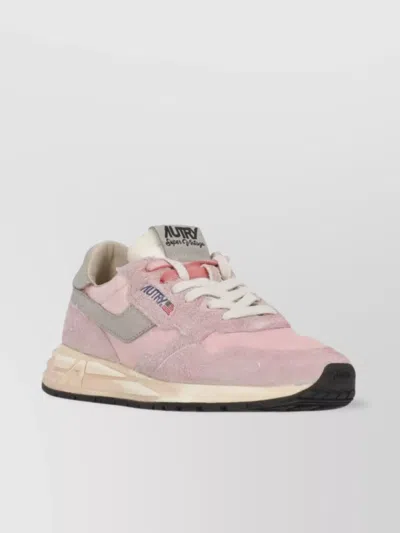 Autry Suede Leather Low Top Sneakers