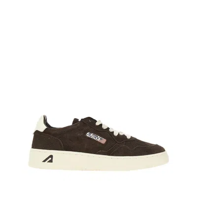 AUTRY SUEDE LEATHER 'MEDALIST LOW' SNEAKERS
