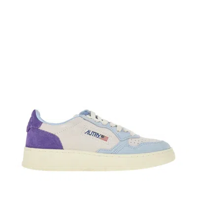 AUTRY SUEDE LEATHER MEDALIST LOW SNEAKERS