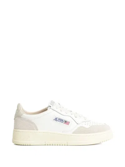 Autry Sneakers Medalist Con Inserto In Pelle Scamosciata In Multi