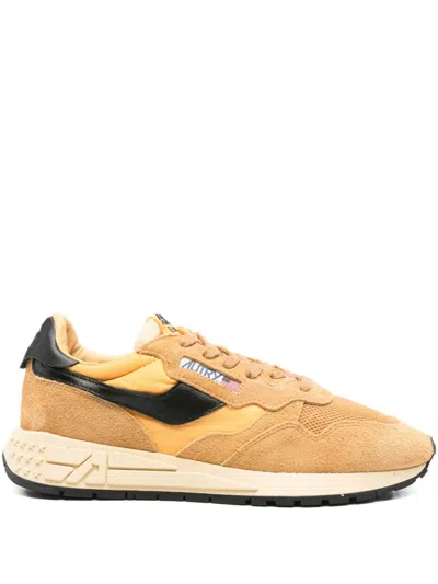 Autry Suede-leather Sneakers In Neutral