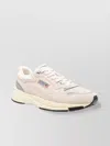 Autry White And Silver Leather Hyperway Sneakers In Multi