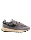 Autry Leather Sneakers In Gray