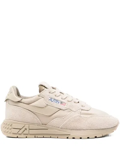 Autry Suede Sneakers In Neutral