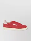 Autry Suede Texture Low Top Sneakers