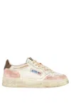 Autry Sup Vint Low Leat Suede In Multi