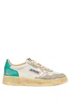 Autry Medalist Super Vintage Sneakers Avlw Sv17 In Silver Aqua