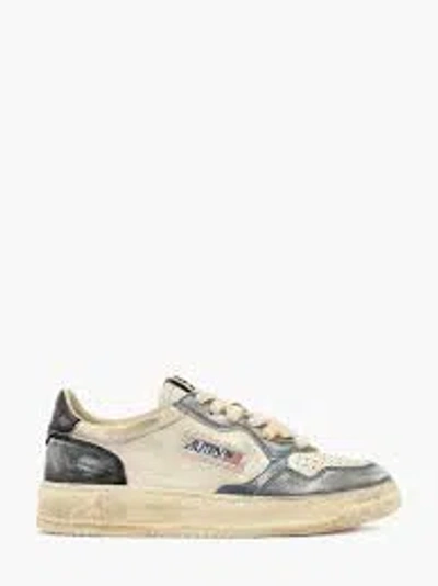 Autry Sup Vint Low Sneakers In Bicolore