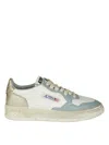 Autry Sup Vint Low Sneakers In Gray
